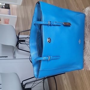 Coach Mediterranean Blue Tote bag.